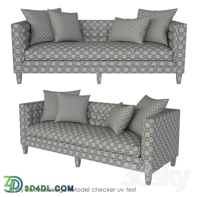 Lindy 90 Sofa Indigo