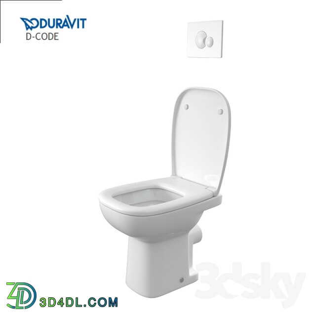 The toilet floor Duravit.