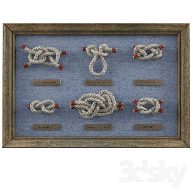 Other decorative objects Panel knots
