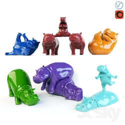 Other decorative objects Hippos 2 