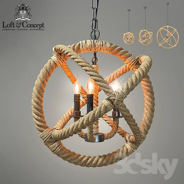 Chandelier Loft American Sphere