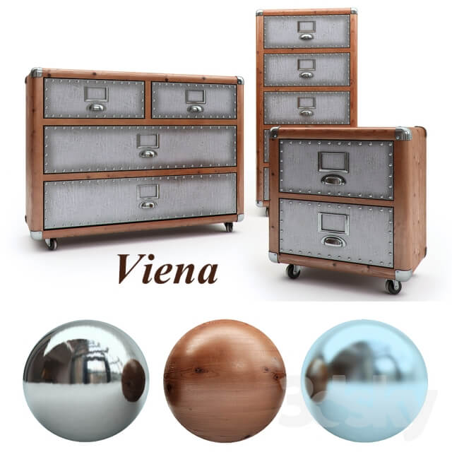 Sideboard Chest of drawer VIENA