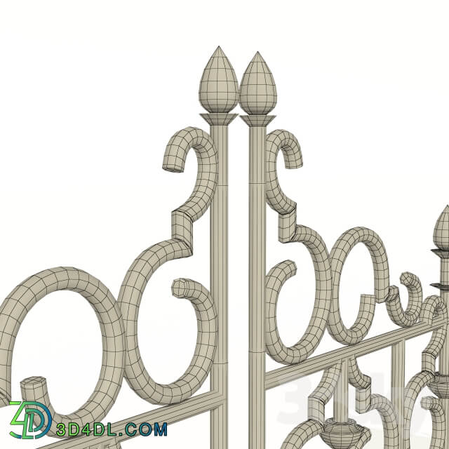 Other architectural elements Stone Fence forging