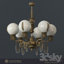 Chandelier Kutek Pendant light 3D Models 