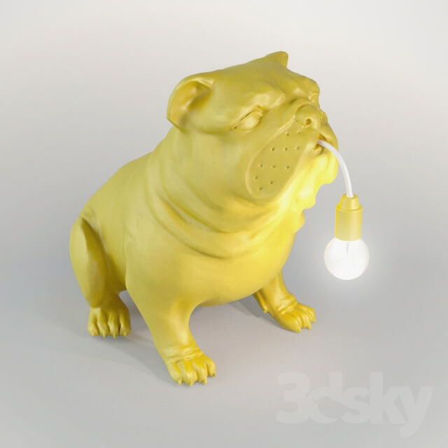 Light dog