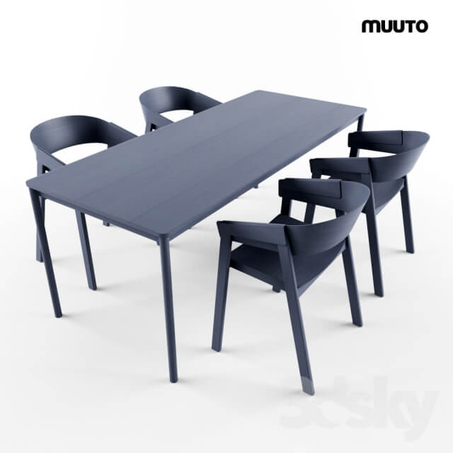 Table Chair Muuto Cover Thomas Bentzen