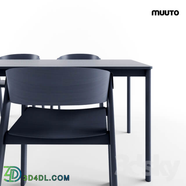 Table Chair Muuto Cover Thomas Bentzen
