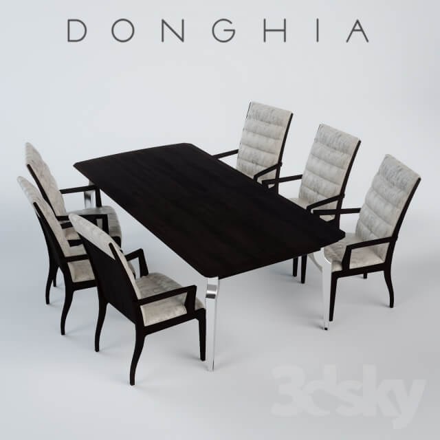 Table Chair Donghia dinning group