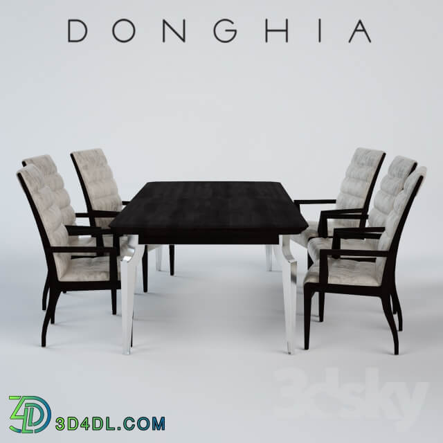 Table Chair Donghia dinning group