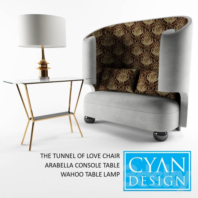 CYAN DESIGN THE TUNNEL OF LOVE CHAIR