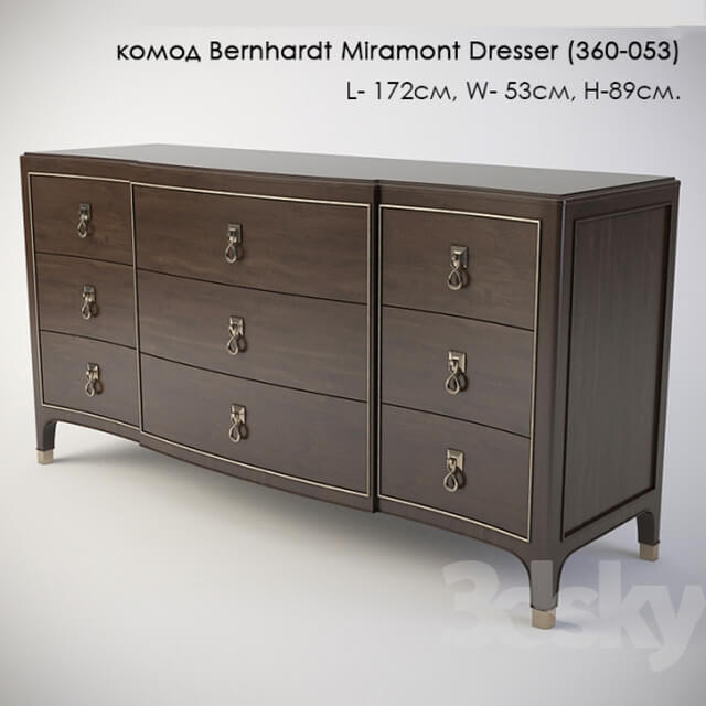 Sideboard Chest of drawer dresser Bernhardt Miramont Dresser 360 053 