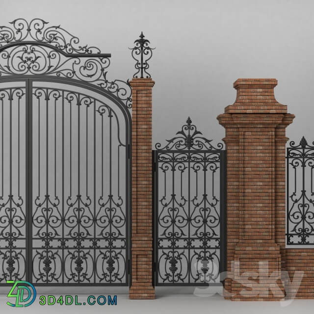 Other architectural elements Gate 2233