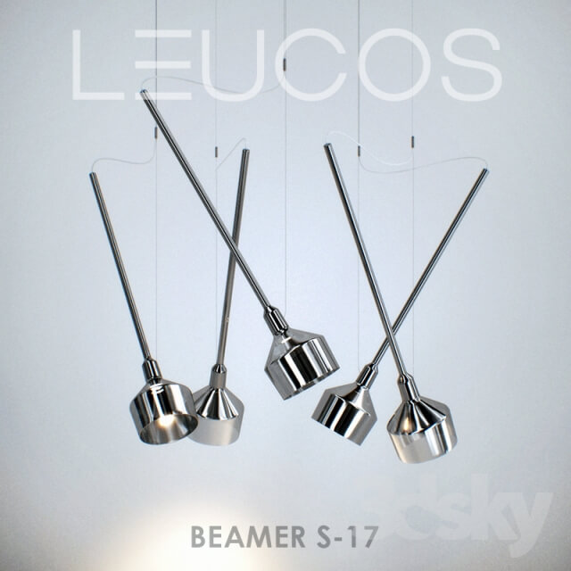 LEUCOS Beamer S17 angle Pendant light 3D Models