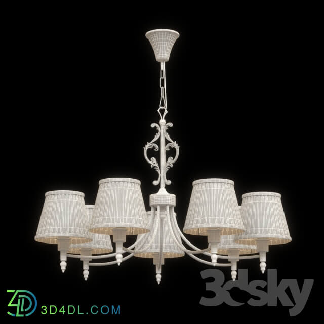 Chandelier Maytoni Elegant ARM330 07 R Pendant light 3D Models