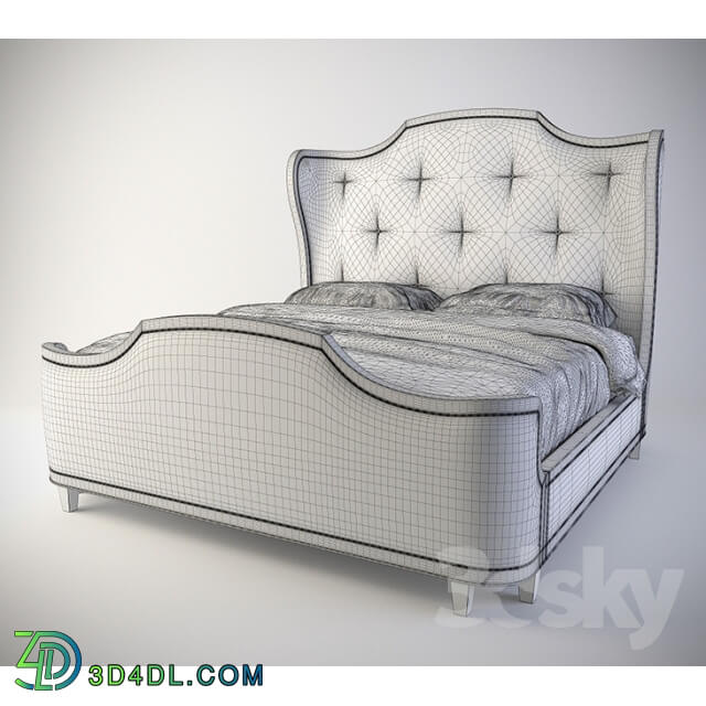 Bed Bed Bernhardt Miramont 360 H63 F63 R63 