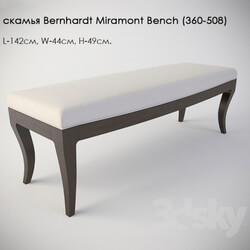 Bench Bernhardt Miramont Bench 360 508  