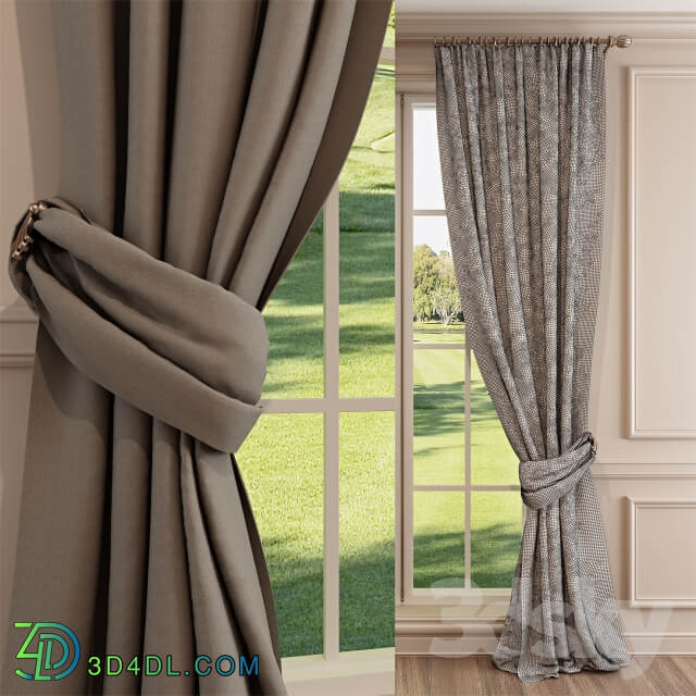 curtains with cornice
