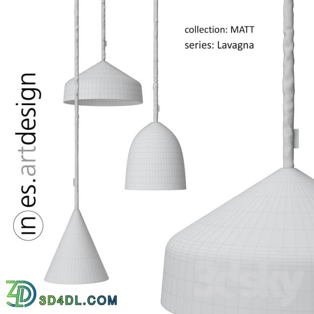 InEs Artdesign MATT Pendant light 3D Models