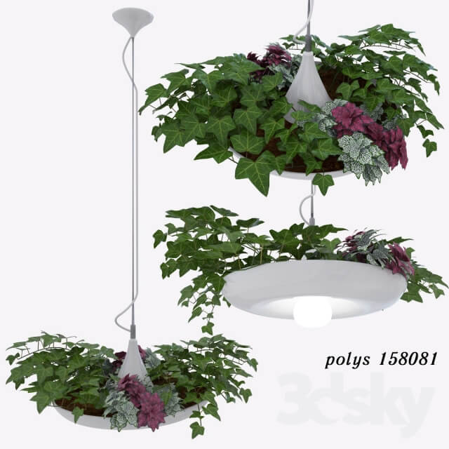 Babylon Plantable Lamp vol1 Indoor 3D Models