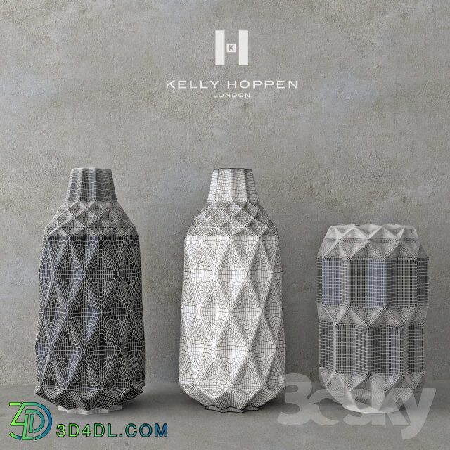 Decor set Kelly Hoppen 5 set of vases