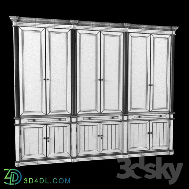 Wardrobe Display cabinets Cabinet Restoration Hardware