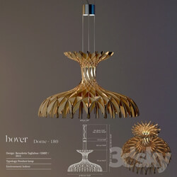 Bover Pendant Dome 180 Chandelier Design by Benedetta Tagliabue  