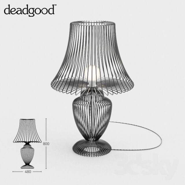 Deadgood Wire Table Lamp