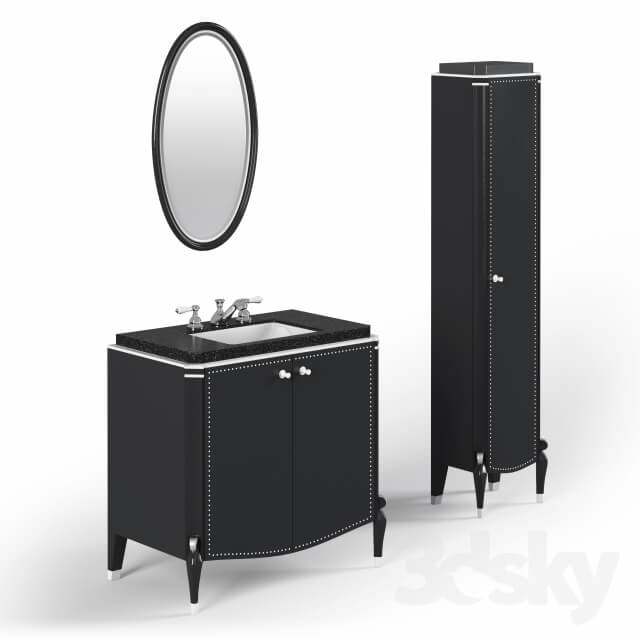 MIRO MOBILI mirror nightstand wardrobe Ruhlmann collection