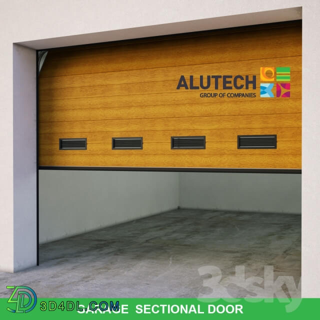 Other architectural elements Garage sectional door