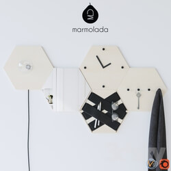 ULE marmolada design Watches Clocks 3D Models 