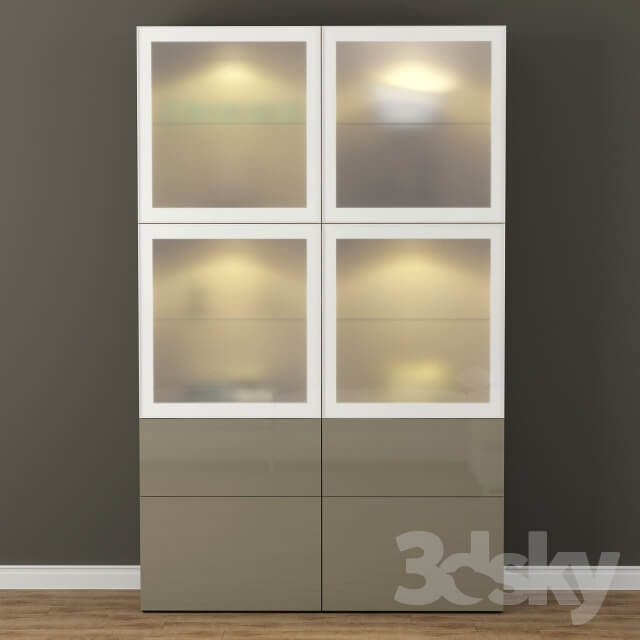 Wardrobe Display cabinets Wardrobe showcase IKEA BESTO Besta