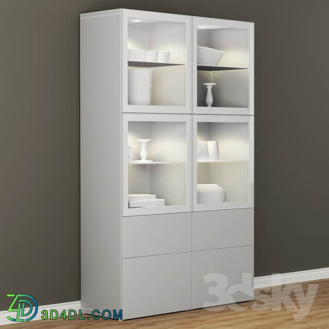 Wardrobe Display cabinets Wardrobe showcase IKEA BESTO Besta