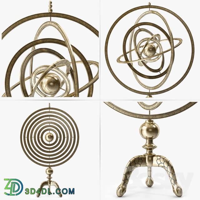 Arteriors Copernicus Armillary