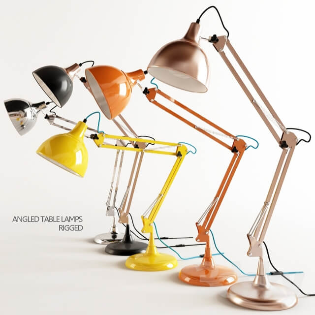 ANGLED TABLE LAMPS