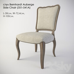chair Bernhardt Auberge Side Chair 351 541A  
