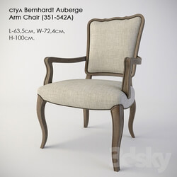 chair Bernhardt Auberge Arm Chair 351 542A  