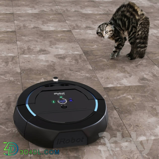 The cleaning robot vacuum cleaner iRobot Scooba 450