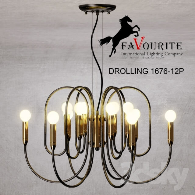 DROLLING Pendant light 3D Models