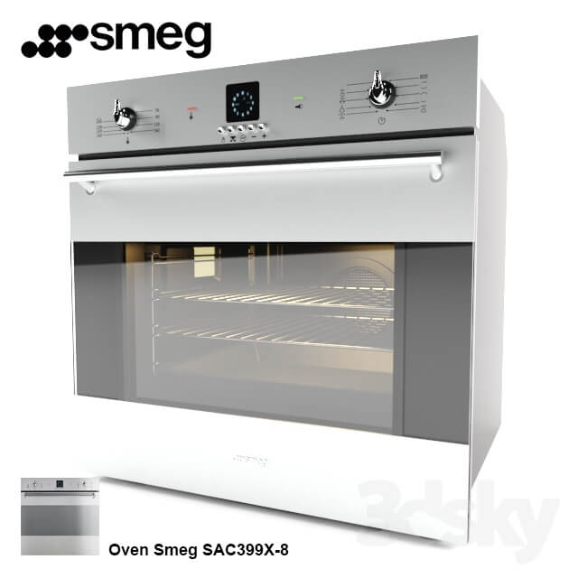 Oven Smeg SAC399X 8