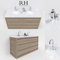 RH Vanity amp Sink 