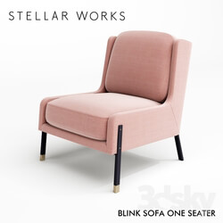Stellar Works Blink Sofa One Seater 
