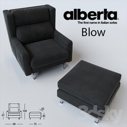 Alberta Salotti Blow armchair 