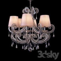 Chandelier Monmartre WL61583 6CH Pendant light 3D Models 