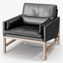 BassamFellows Low Back Lounge Chair 