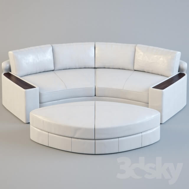 The semi circular sofa PD 01