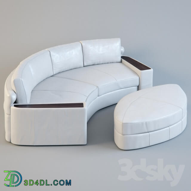 The semi circular sofa PD 01