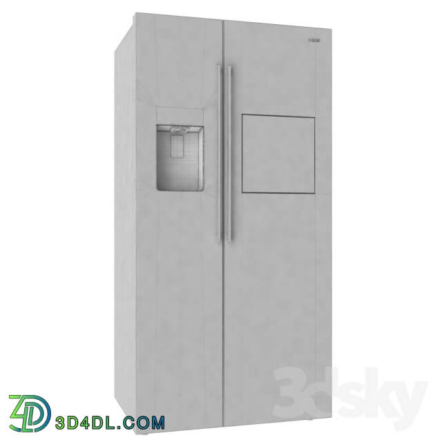 Refrigerator Smeg SBS63XEDH
