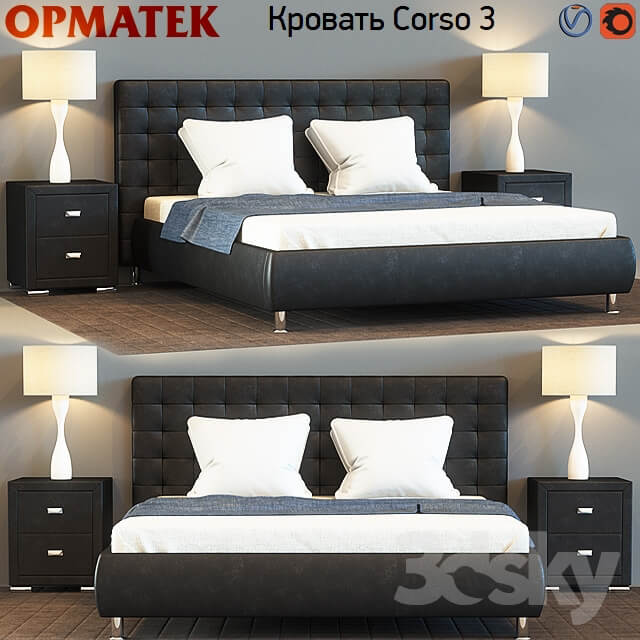 Bed Ormatek Corso 3