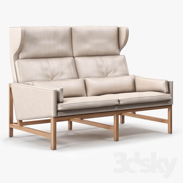 BassamFellows CB 522 Wing Back Settee