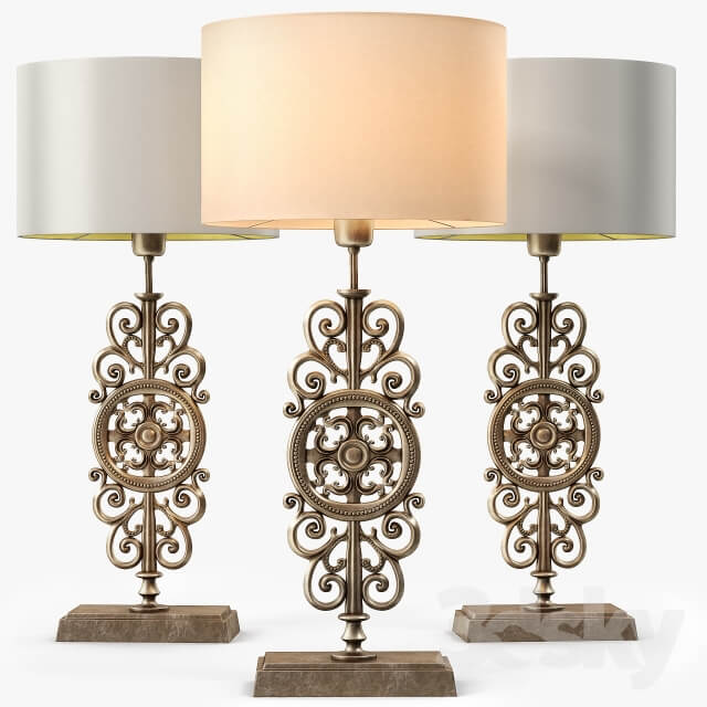 LuxDeco Prague Bronze Table Lamp